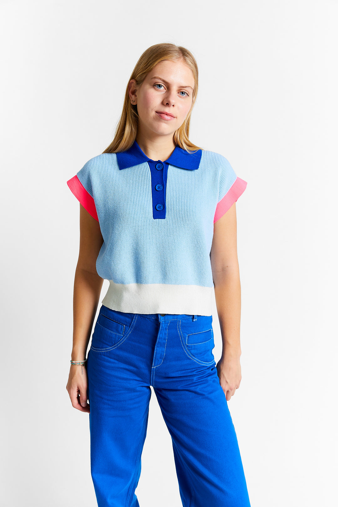 PULLOVER SEYCHELLES-BLUE