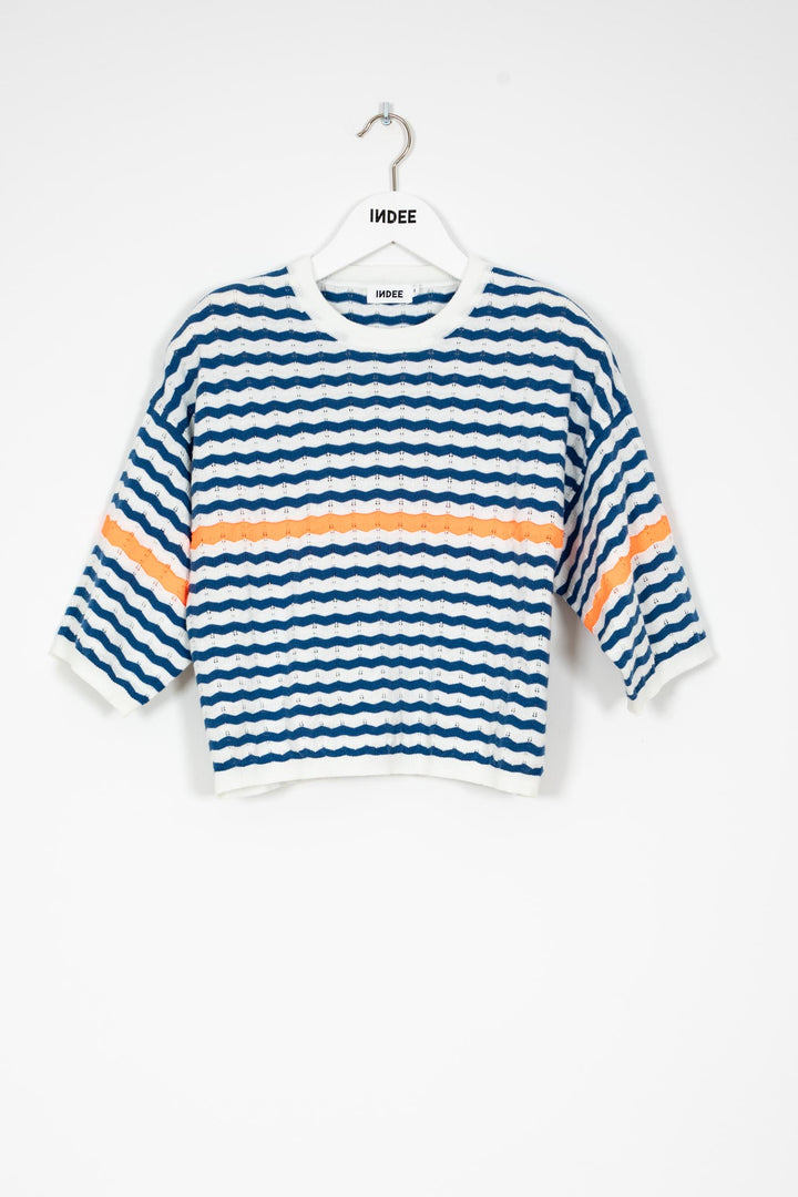 PULLOVER SINGAPORE-BLUE