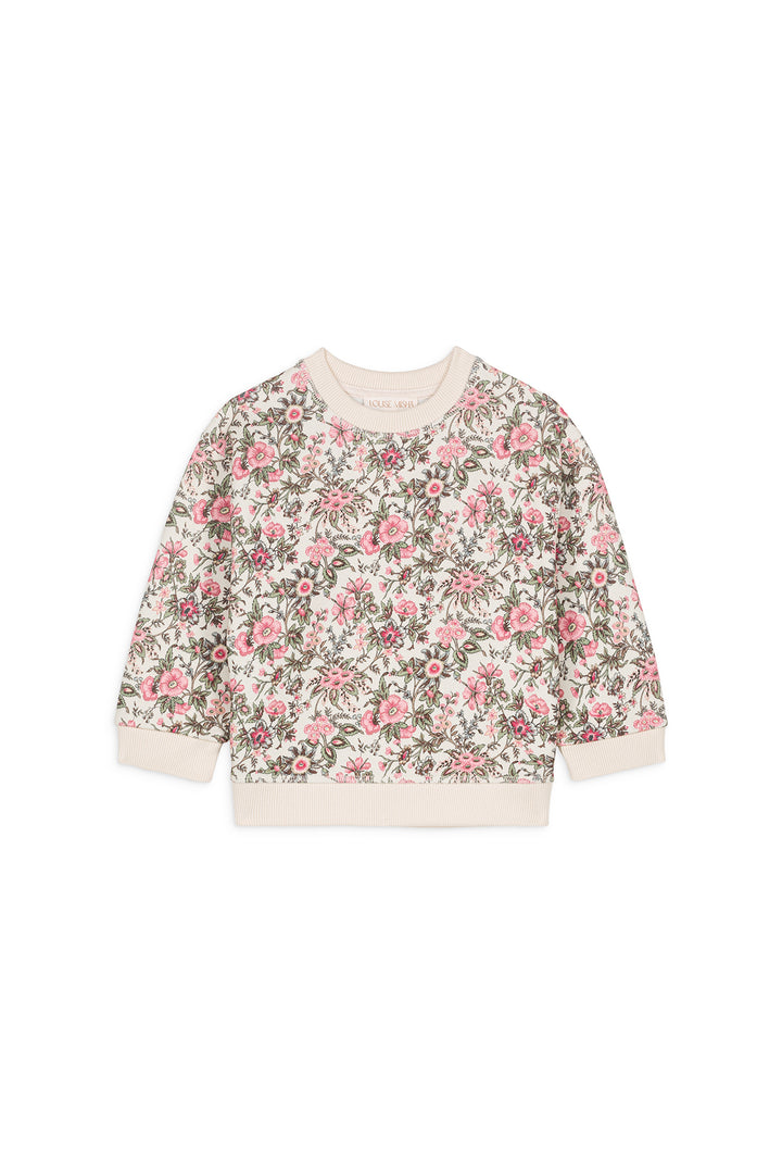 SWEATSHIRT ROSALIA-Ivory Ench Fields