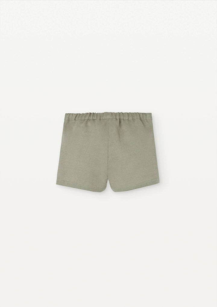 Mod 23.3 Green linen chino-style shorts