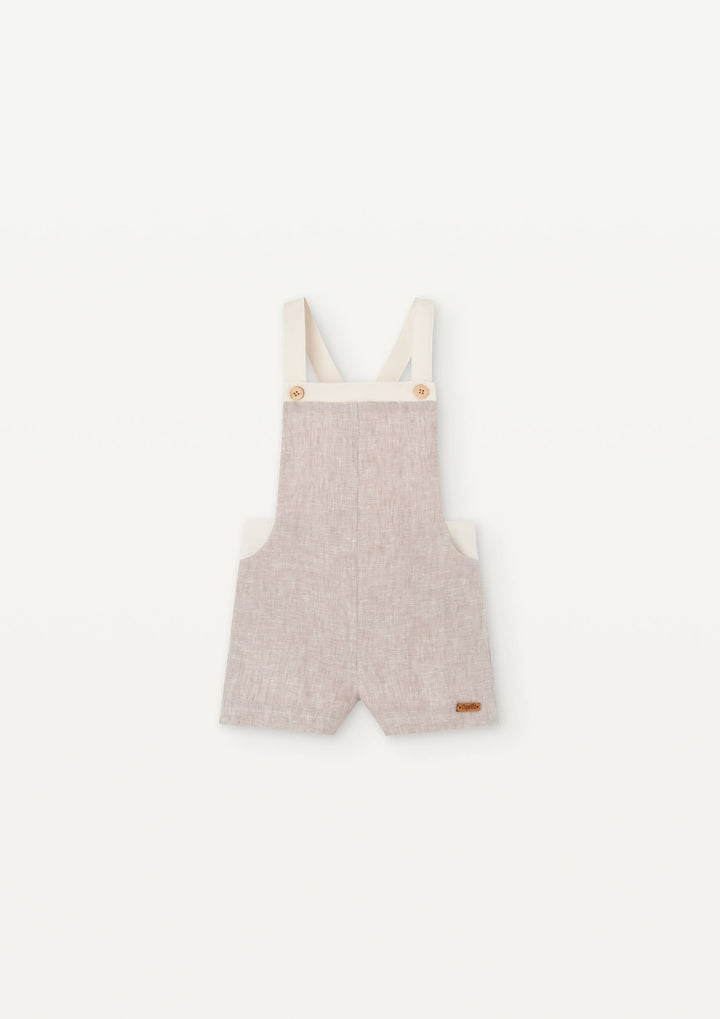 Mod 9.1 Sand linen contrasting dungarees