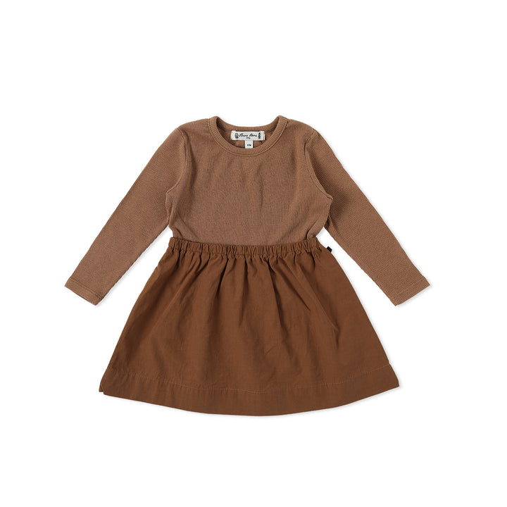 LEAN DRESS-camel