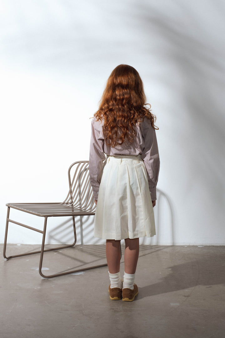 SCOPE SKIRT-CREAM