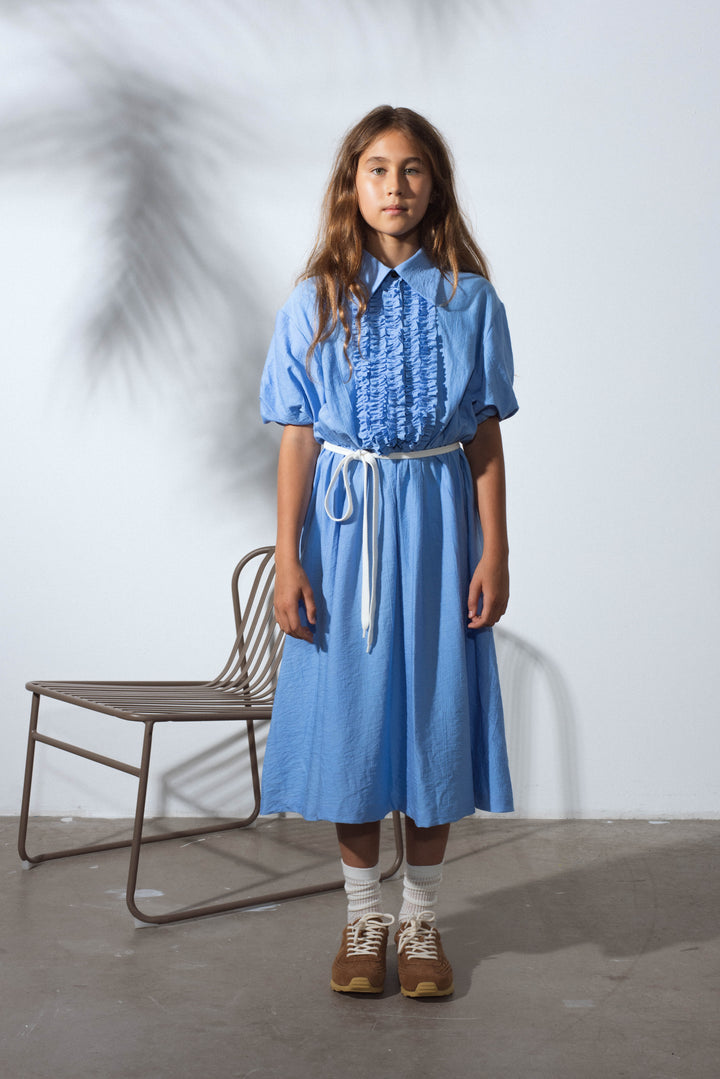 AEOLIAN DRESS-SKY BLUE