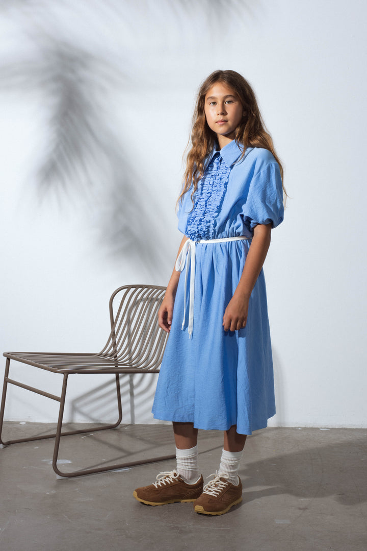 AEOLIAN DRESS-SKY BLUE