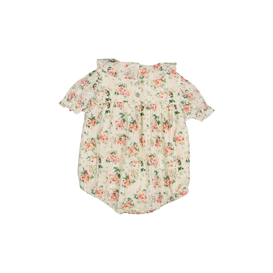 AGAPI ROMPER-Pink Flower