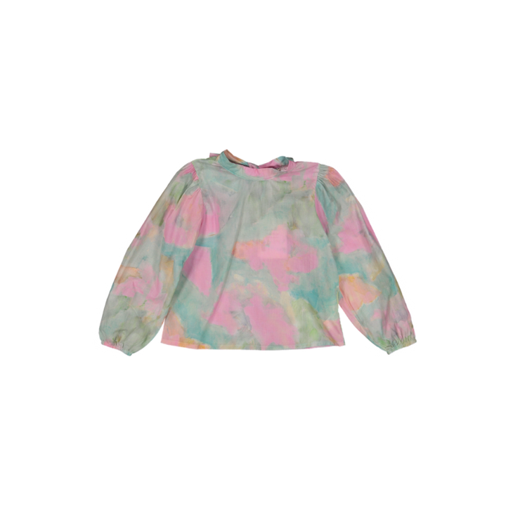 VIOLETTA BLOUSE-Watercolor