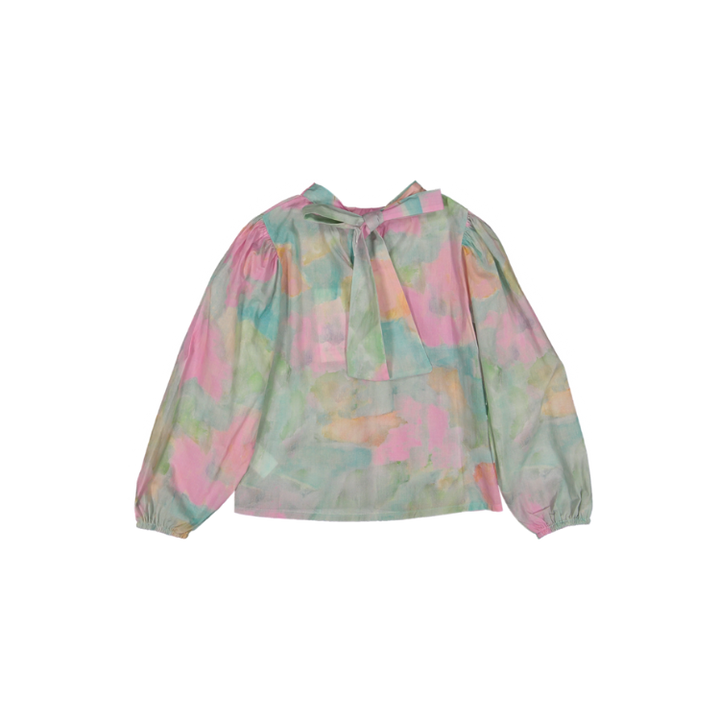 VIOLETTA BLOUSE-Watercolor