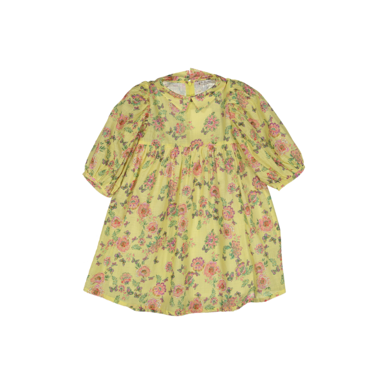 SOPHIA DRESS 3/4 SLV-Spring Meadow