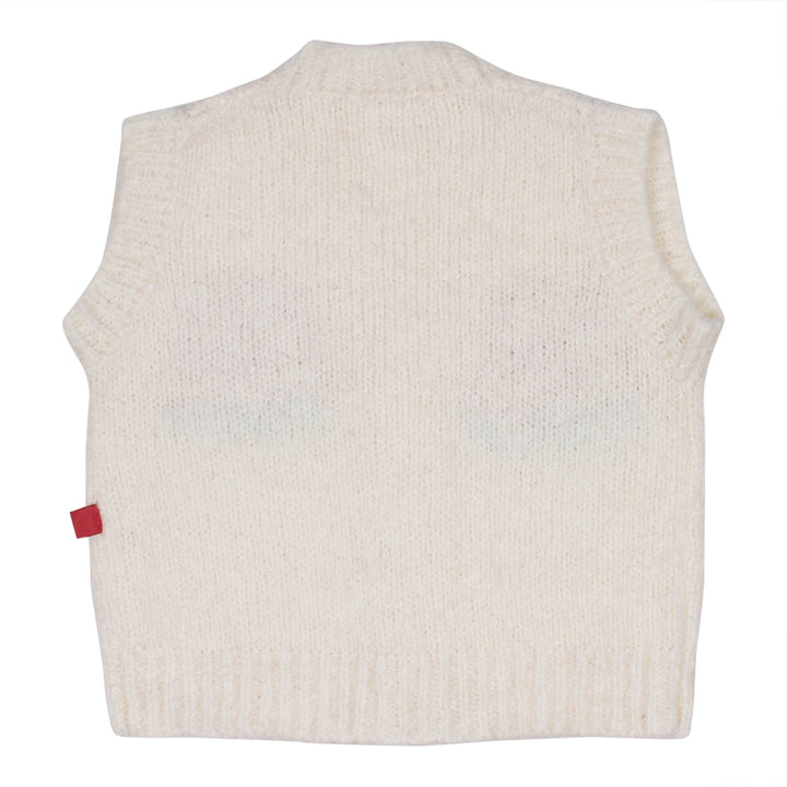 K72-APRIL WAISTCOAT-OFF WHITE