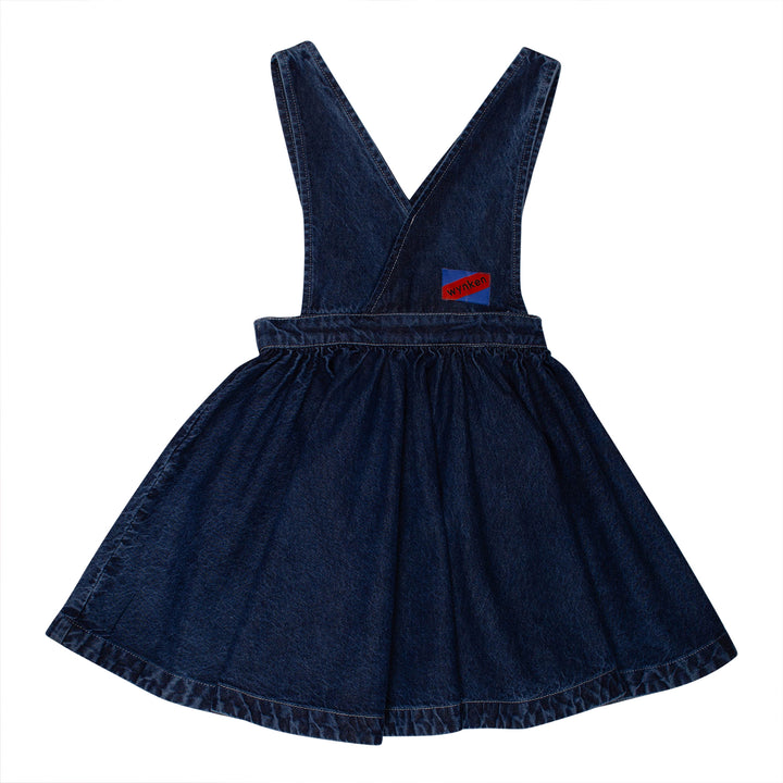 W98-CHIO PUFF PINAFORE SHORT-RINSE WASH