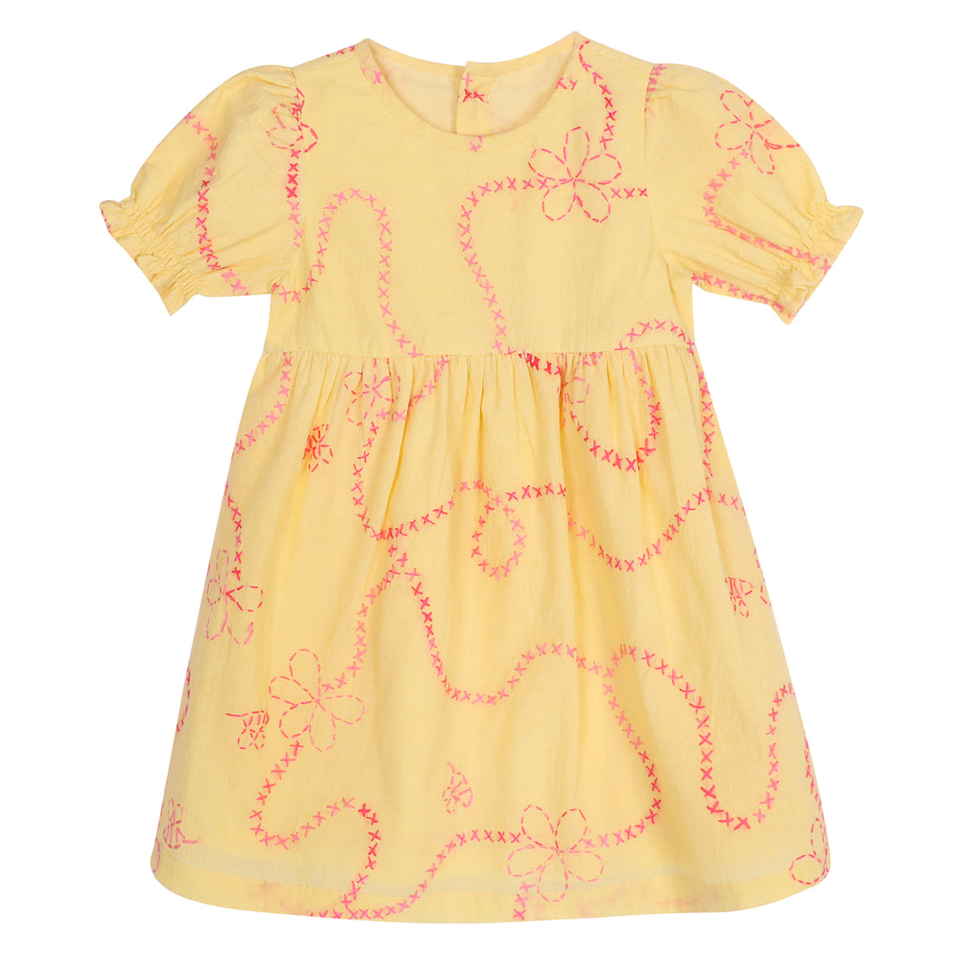 YELLOW JARDIN DRESS