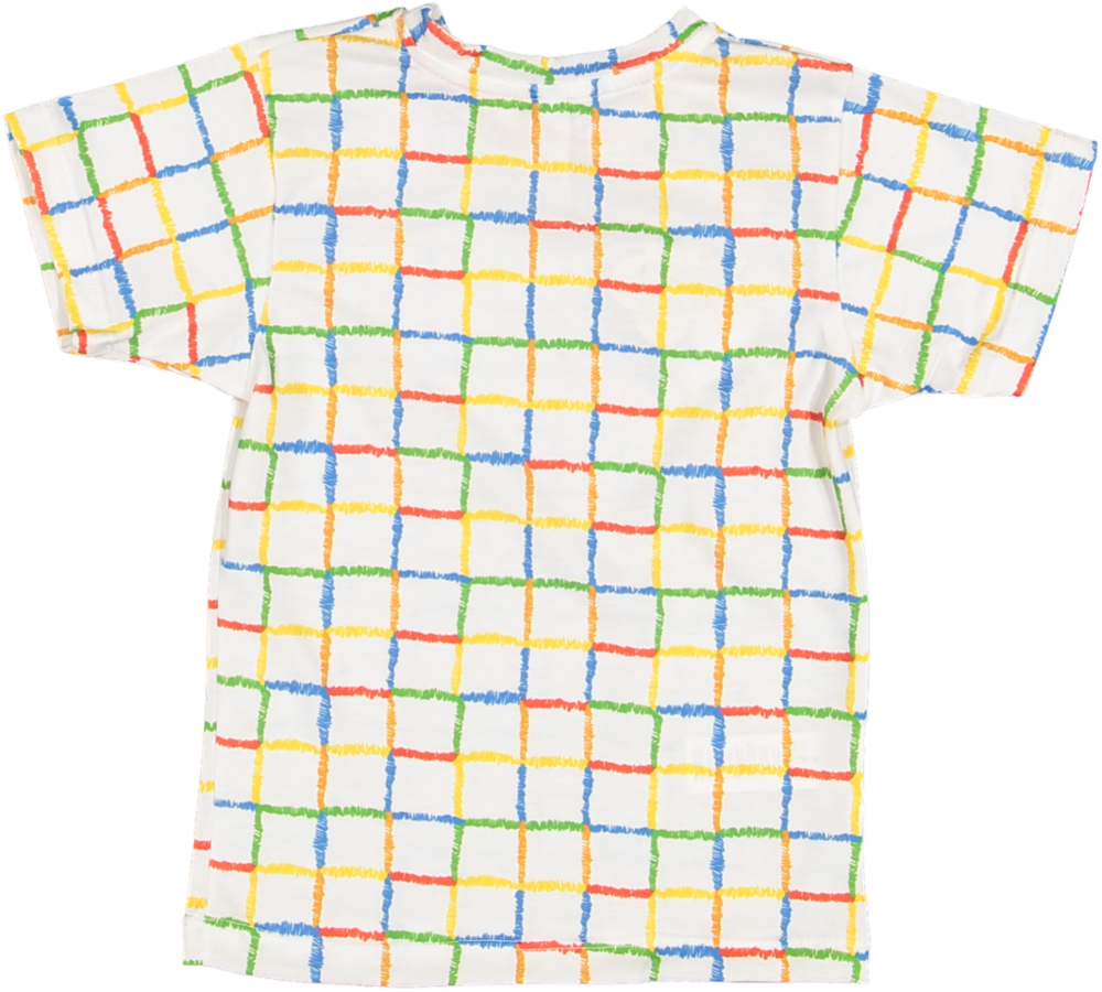 TS85-KIDS TSHIRT-Rainbow Lines