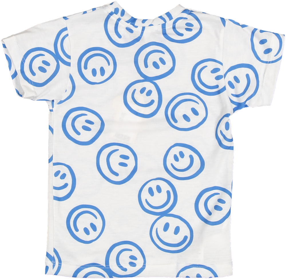 TS86-KIDS TSHIRT-Blue Smiles