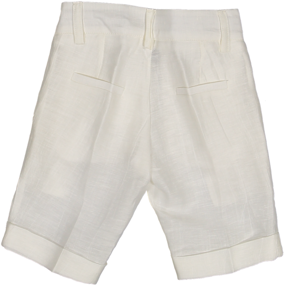 EBM5110-SHORTS-Bianco Natura