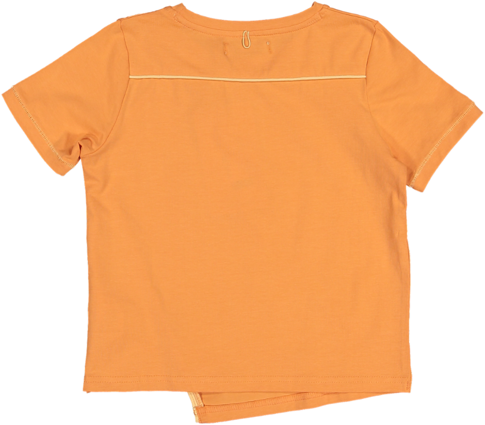 3LS25_2071-ORIGAMI TEE-Copper Tan