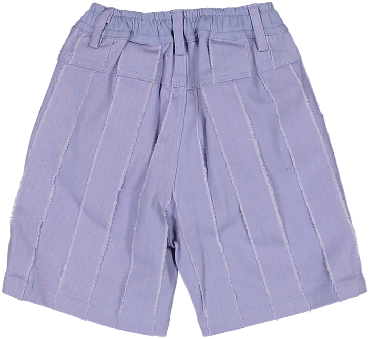 BLUE STRIPES JARDIN BERMUDA SHORTS