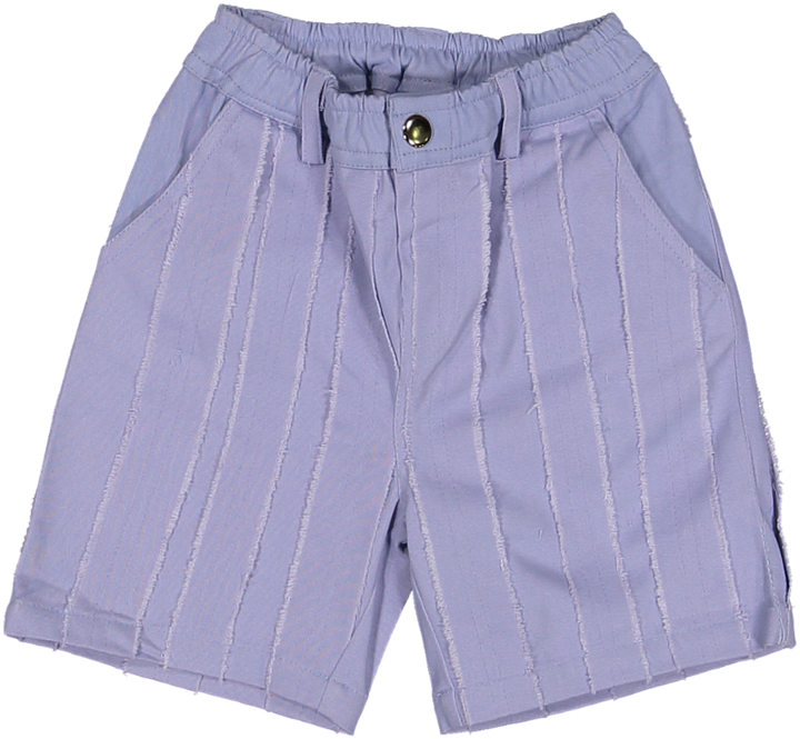 BLUE STRIPES JARDIN BERMUDA SHORTS