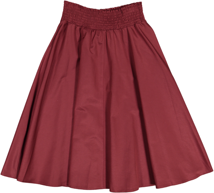 REBAIS SKIRT-07-Burgandy