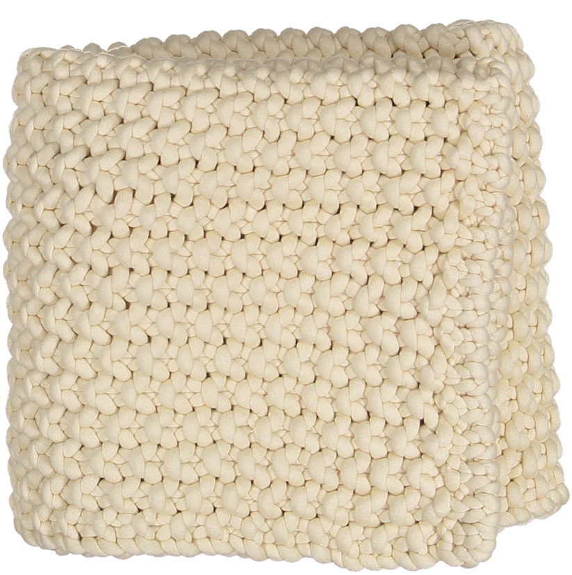 ALMA BLANKET-BL10-ECRU