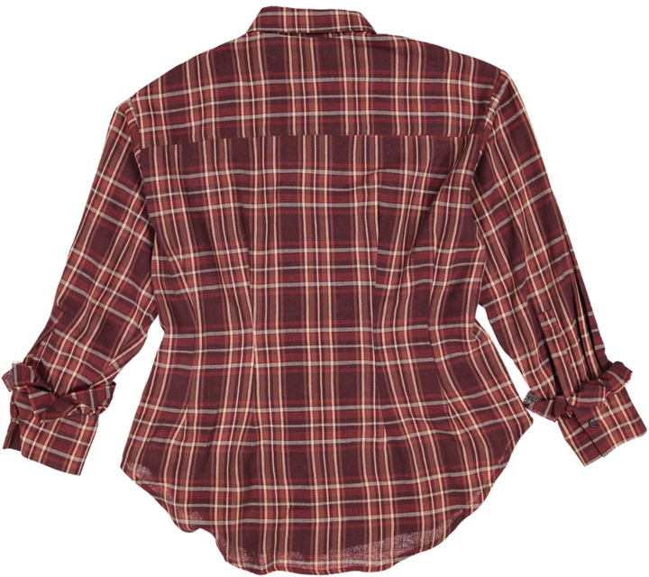 ASTRYR BLOUSE-Iron Oxide Square