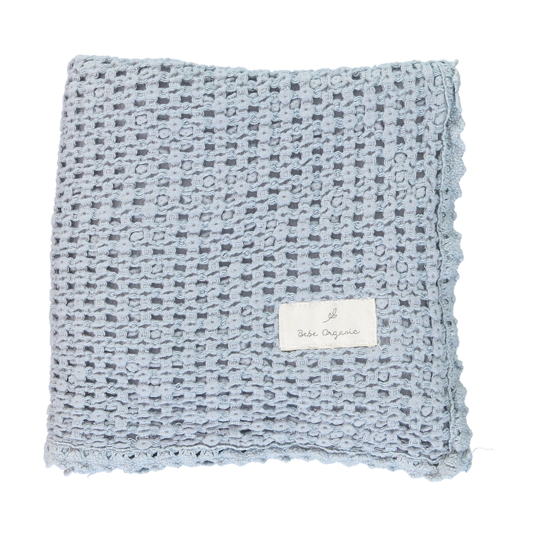 WAFFLE SIGNITURE BLANKET-Sea Waffle