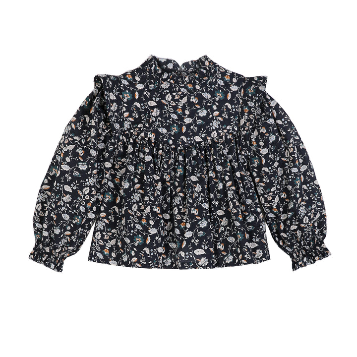 Matilde Shirt Black Flower